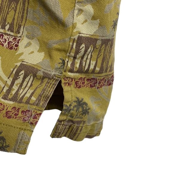 COLUMBIA Hawaiian Print Surfboards Palm Trees Shirt - Picture 7 of 8